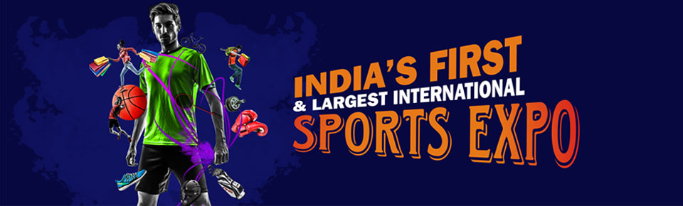 Pune International Sports Expo 2016 in India. Sports goods, sports apparel, sports equipments, sports accessories exhibition in Pune, India.